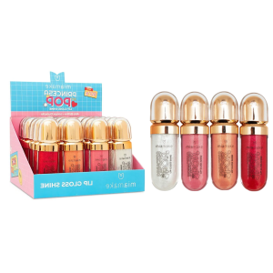 LIP GLOSS SHINE PRINCESA DO POP MIA MAKE CX 24 PÇS
