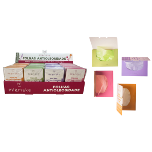 FOLHAS ANTIOLEOSIDADE MIA MAKE CX 64 PÇS