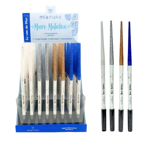 LAPIS DELINEADOR MARE METALICA MIA MAKE CX 64 PÇS