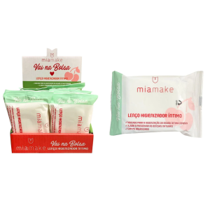 LENÇO HIGIENIZADOR INTIMO MIA MAKE CX 12 PÇS