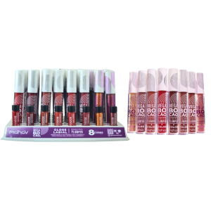 GLOSS LABIAL MEGA BOCAO EFEITO PLUMPLER COLOR MAHAV CX 48 PÇS