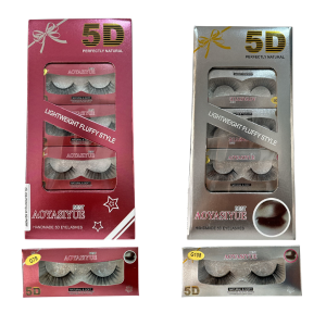 CÍLIOS POSTIÇOS 5D PERFECTLY NATURAL CX 10 PÇS