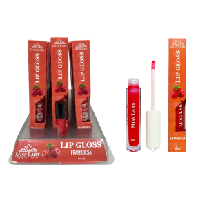 LIP GLOSS FRAMBOESA MISS LARY CX 18 PÇS