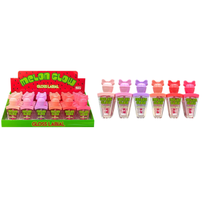 GLOSS MELON GLOW SAFIRA CX 24 PÇS