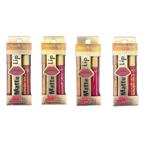 4 UNDS LIP GLOSS & LAPIS LABIAL AMOR ANJO