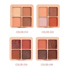 4 UNDS PALETA DE SOMBRAS 4 CORES AMOR ANJO