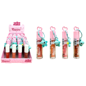 LIP KEY FLOWERS WIKE MAKE CX 24 PÇS