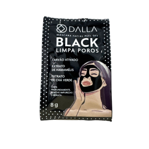 MASCARA BLACK LIMPA POROS SACHE DALLA