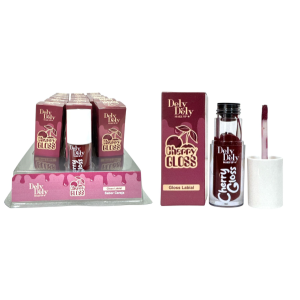 GLOSS CHERRY DELY DELY CX 18 PÇS