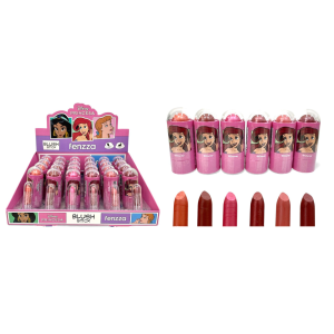 BLUSH STICK PRINCESA FENZZA CX 24 PÇS