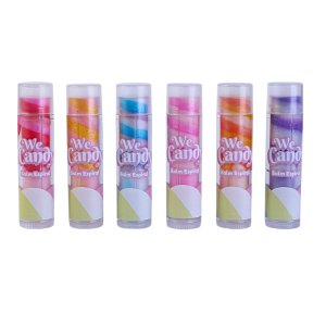 6 UNDS LIP BALM ESPIRAL WE CANDY