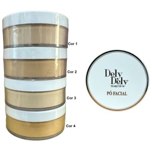 4 UNDS PÓ FACIAL SOLTO DELY DELY