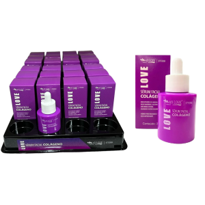 SÉRUM FACIAL COLÁGENO MAX LOVE CX 24 PÇS