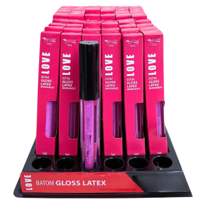 GLOSS LATEX COR 13 MORANGO MAX LOVE CX 48 PÇS